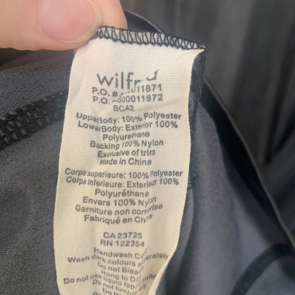 Rare Vintage Aritzia Wilfred Backless Mini Dress - Black, Size Small - Picture 9 of 9